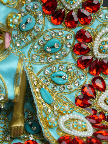 best Mathura wholesale manufacturer Laddu Gopal Dresses Online in India Winter Dress for Poshak Thakurji Kanha Ji Accessories Dhoti Kurta Set Pajama Aasan Janmashtami Special Summer Shringar Fancy Jacket Premium Festival Bistar Combo om poshak kanha thakurji bal lala lalla ladoo