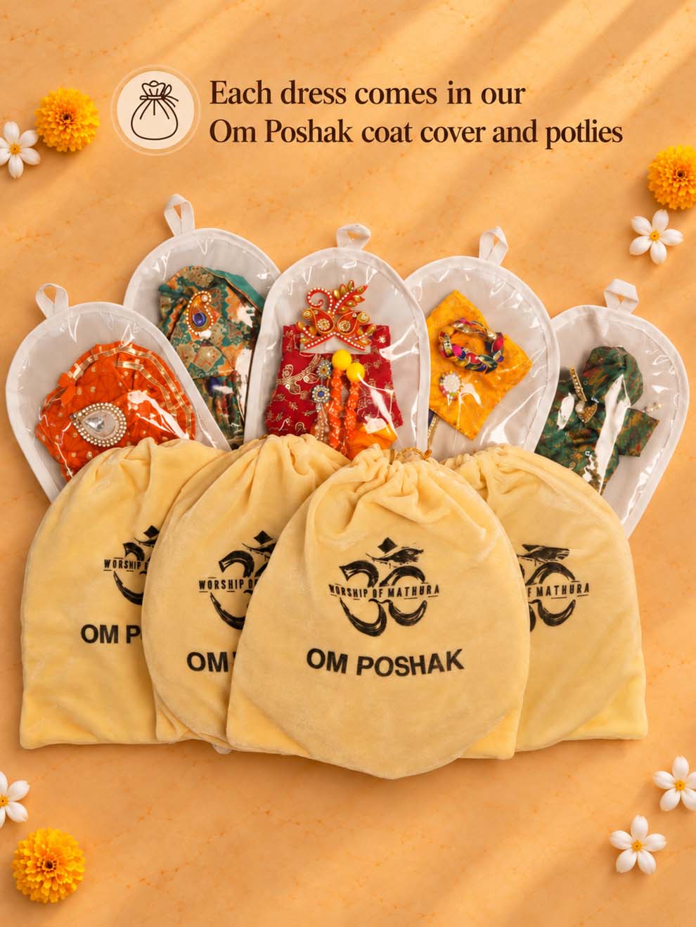 9 dress navratri best Mathura wholesale manufacturer Laddu Gopal Dresses Online in India Winter Dress for Poshak Thakurji Kanha Ji Accessories Dhoti Kurta Set Pajama Aasan Janmashtami Special Summer Shringar Fancy Jacket Premium Festival Bistar Combo om poshak kanha thakurji bal lala lalla ladoo