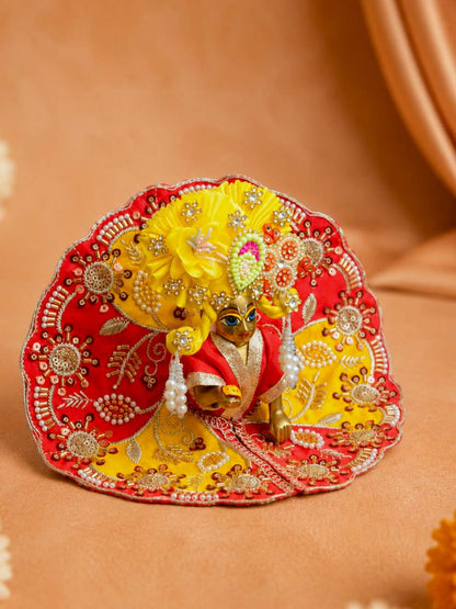 Mukutansh Heavy Fancy Pagdi for Laddu Gopal Ji