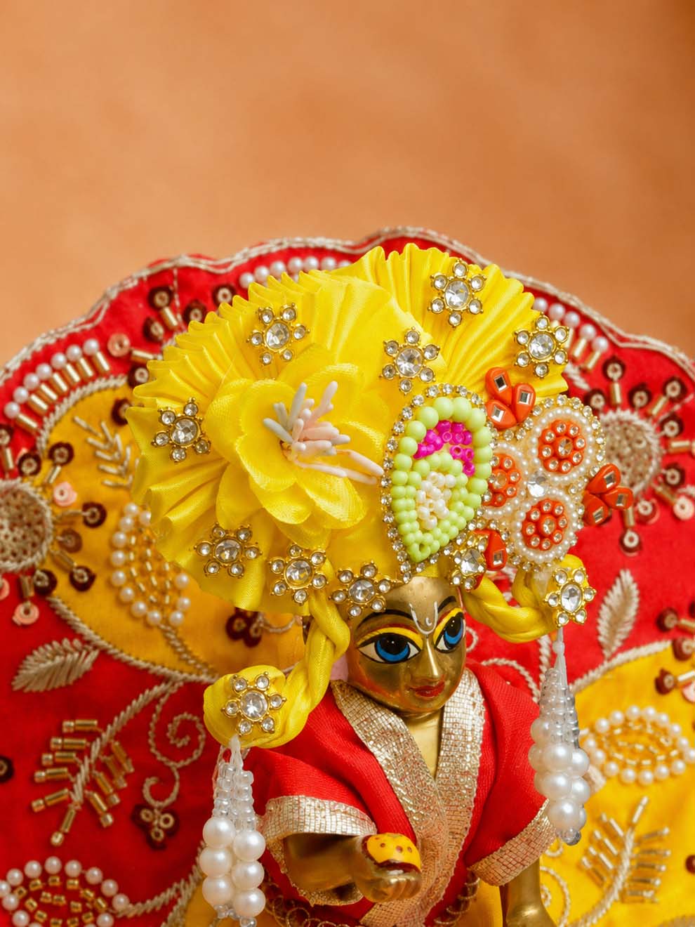 Mukutansh Heavy Fancy Pagdi for Laddu Gopal Ji