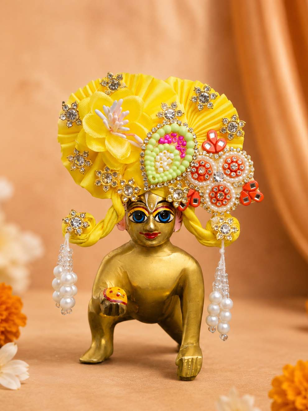 Mukutansh Heavy Fancy Pagdi for Laddu Gopal Ji
