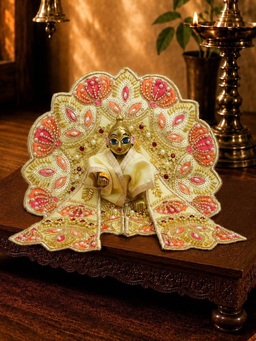 best Mathura wholesale manufacturer Laddu Gopal Dresses Online in India Winter Dress for Poshak Thakurji Kanha Ji Accessories Dhoti Kurta Set Pajama Aasan Janmashtami Special Summer Shringar Fancy Jacket Premium Festival Bistar Combo om poshak kanha thakurji bal lala lalla ladoo