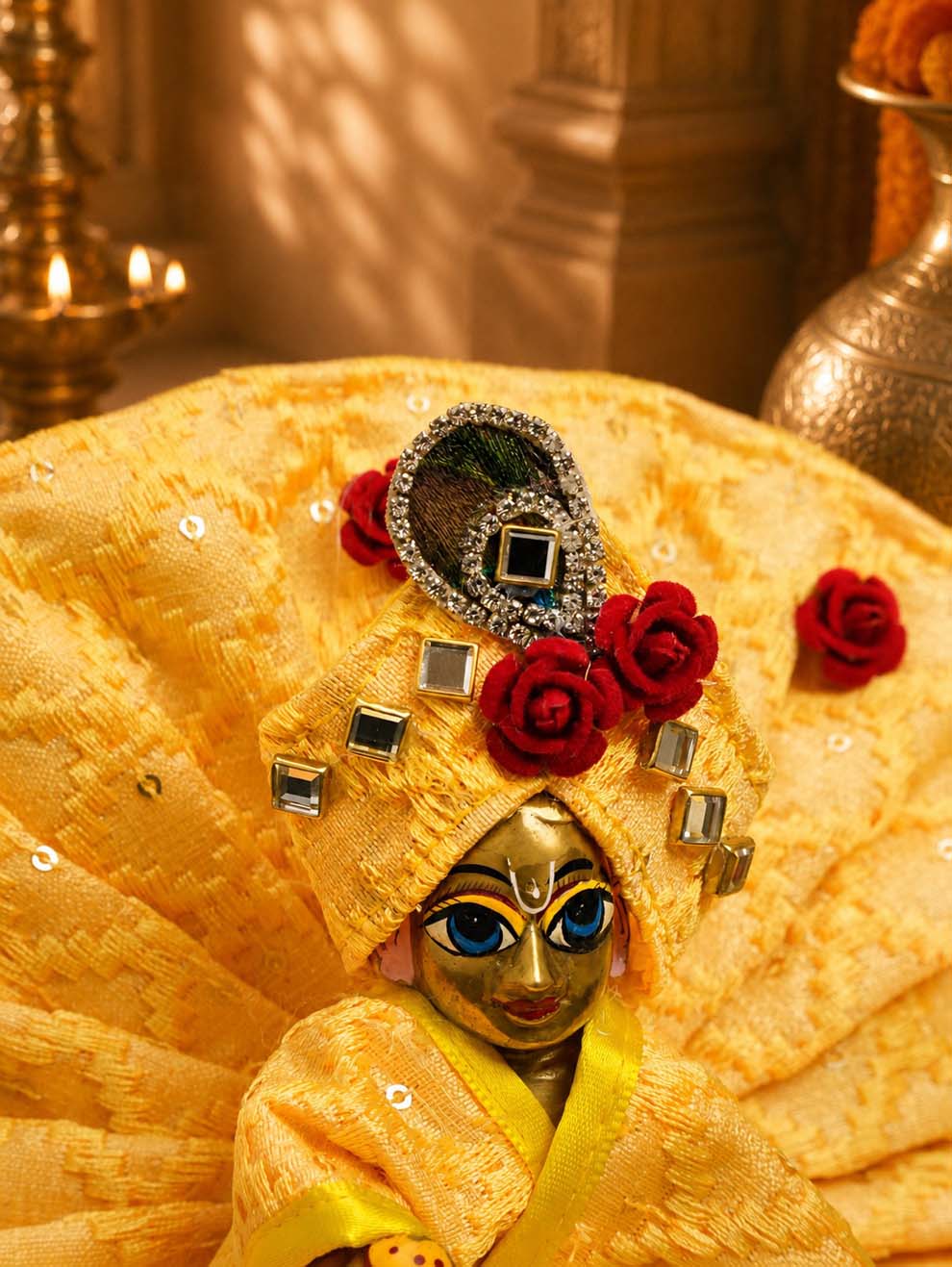 best Mathura wholesale manufacturer Laddu Gopal Dresses Online in India Winter Dress for Poshak Thakurji Kanha Ji Accessories Dhoti Kurta Set Pajama Aasan Janmashtami Special Summer Shringar Fancy Jacket Premium Festival Bistar Combo om poshak kanha thakurji bal lala lalla ladoo