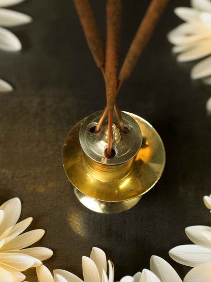 Suvarna Brass Incense Stick Stand | Agar Batti Stand