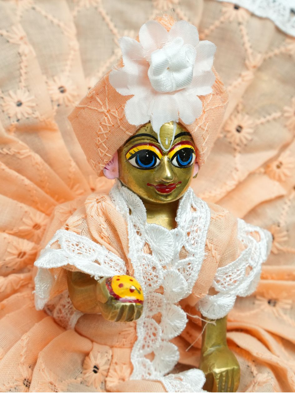 Madhurima Peach Poshak For Thakurji — product image 2