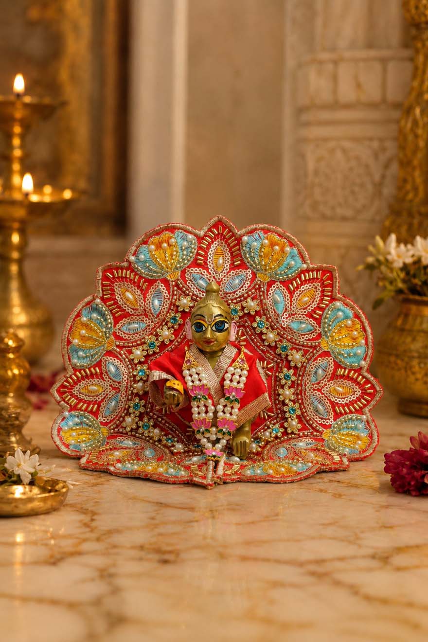 kamal best Mathura wholesale manufacturer Laddu Gopal Dresses Online in India Winter Dress for Poshak Thakurji Kanha Ji Accessories Dhoti Kurta Set Pajama Aasan Janmashtami Special Summer Shringar Fancy Jacket Premium Festival Bistar Combo om poshak kanha thakurji bal lala lalla ladoo