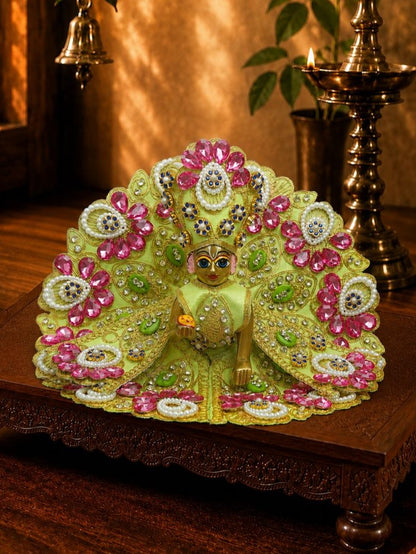 best Mathura wholesale manufacturer Laddu Gopal Dresses Online in India Winter Dress for Poshak Thakurji Kanha Ji Accessories Dhoti Kurta Set Pajama Aasan Janmashtami Special Summer Shringar Fancy Jacket Premium Festival Bistar Combo om poshak kanha thakurji bal lala lalla ladoo
