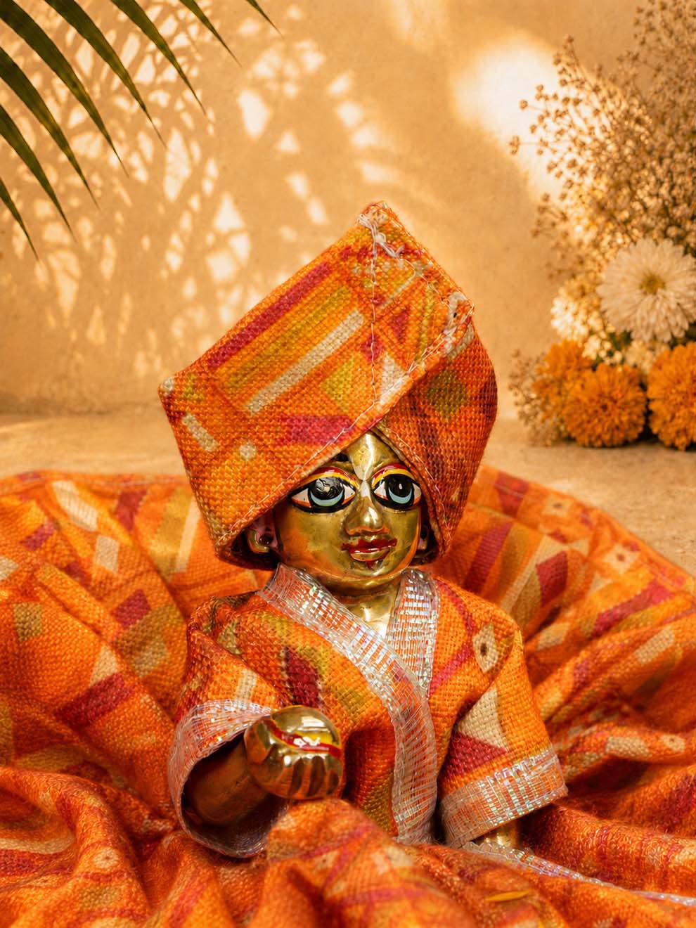 Aakriti Gol Laddu Gopal Dresses Online in India Winter Dress for Poshak Thakurji Kanha Ji Accessories Dhoti Kurta Set Pajama Aasan Janmashtami Special Summer Shringar Fancy Jacket Premium Festival Bistar Combo om poshak kanha thakurji bal lala lalla ladoo