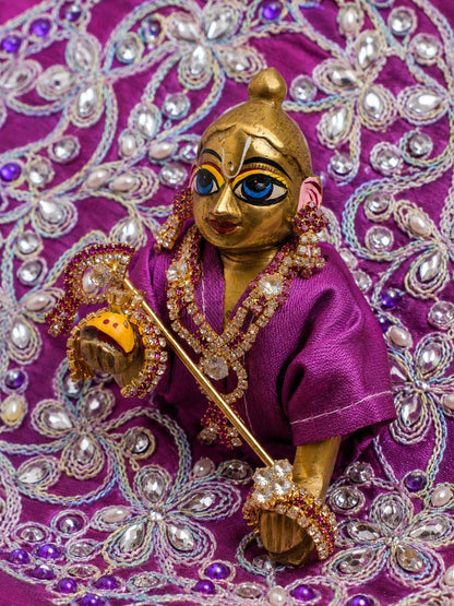 Alankrita Shringar p Laddu Gopal Dresses Online in India Winter Dress for Poshak Thakurji Kanha Ji Accessories Dhoti Kurta Set Pajama Aasan Janmashtami Special Summer Shringar Fancy Jacket Premium Festival Bistar Combo om poshak kanha thakurji bal lala lalla ladoo
