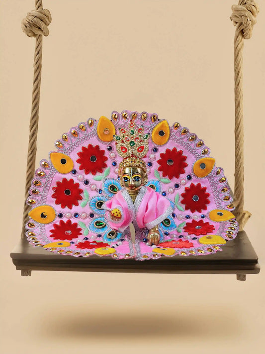 Blossom Royale pink laddu gopal bal gopal thakur ji kanha poshak dress