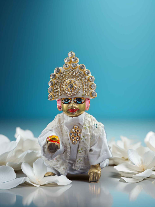 Chandramukh kurta pajama dresses laddu gopal thakurji kanha ji bal om poshak mathura online best Janmashtami for dress