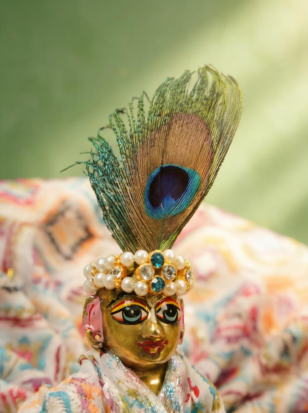 Chitra leela Summer holi braj poshak Janmashtami dress ladoo dresses laddu gopal dress thakurji kanha ji bal om poshak mathura online best mandir wholesaler manufacturer