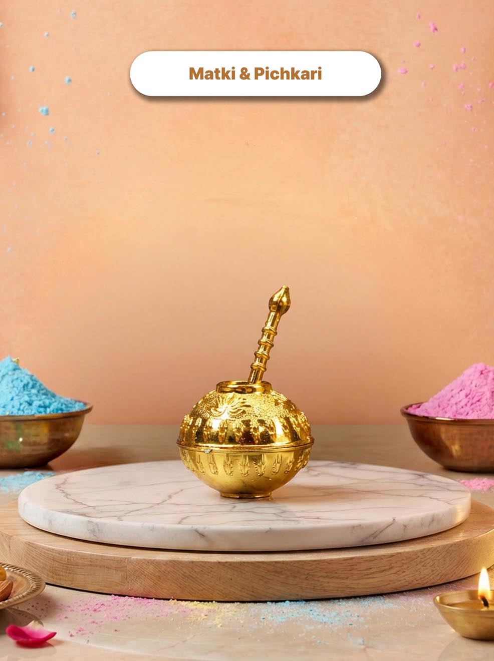 Ashtotsav Braj Grand Laddu Gopal Holi Special Combo