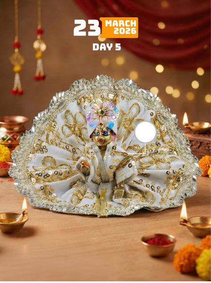 9 Day Chaitra Navratri Special Navrang Laddu Gopal Combo