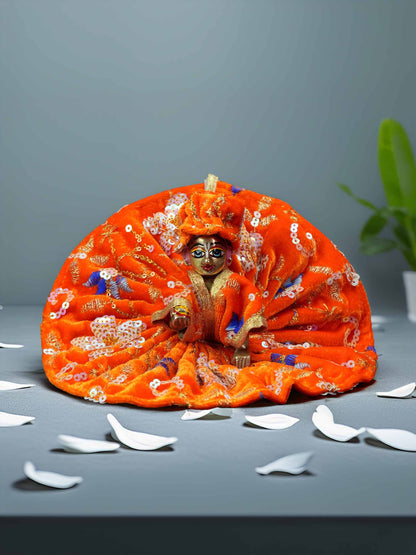 Gaurang Velvet winter dress ladoo dresses laddu gopal dress thakurji kanha ji bal om poshak mathura online best