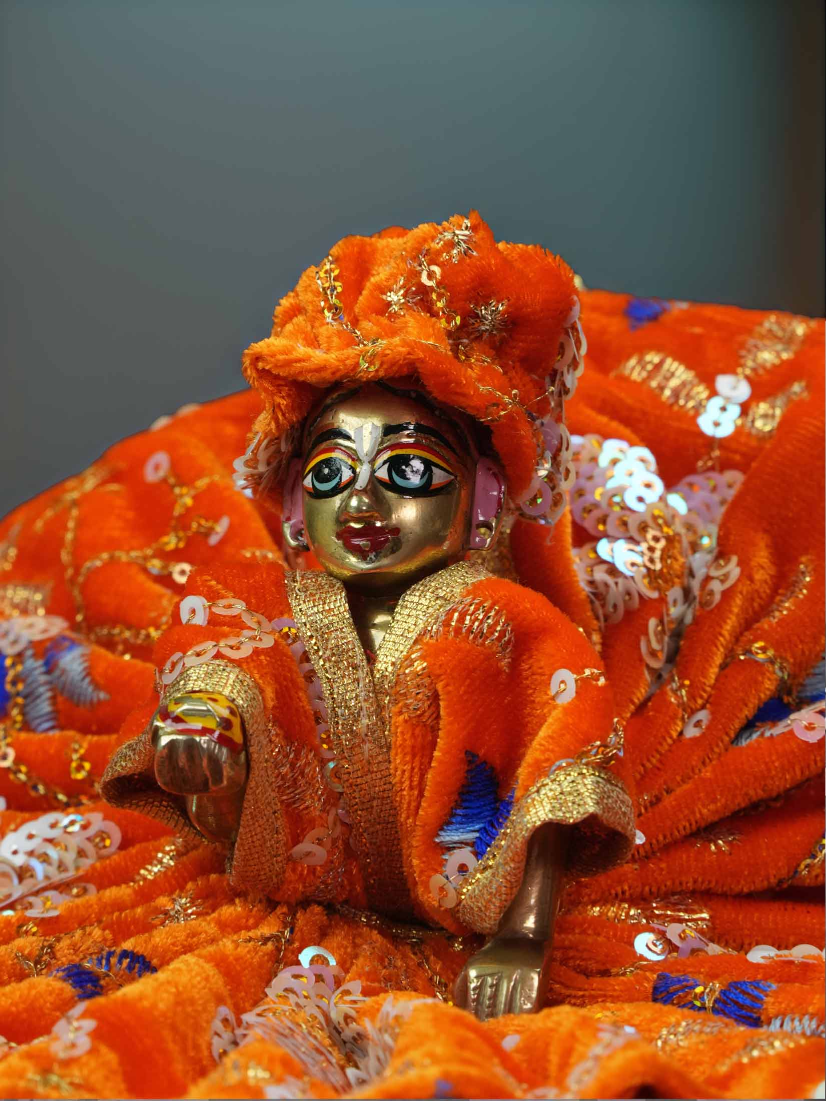 Gaurang Velvet winter dress ladoo dresses laddu gopal dress thakurji kanha ji bal om poshak mathura online best