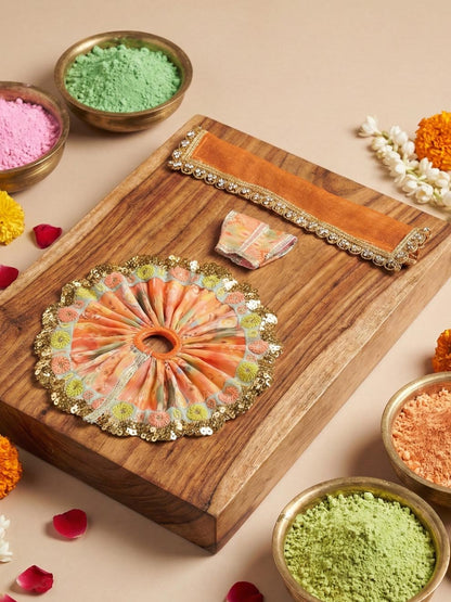 Phoolon Ki Holi Laddu Gopal & Radha Rani Jodi Holi Special Dress Combo