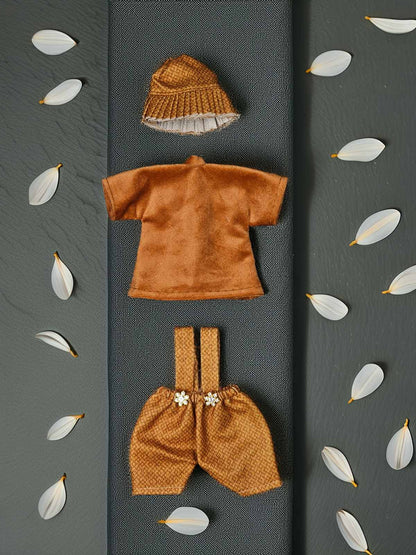 Gopal Premium Bib Cozy Dress ladoo dresses laddu gopal dress thakurji kanha ji bal om poshak mathura online best