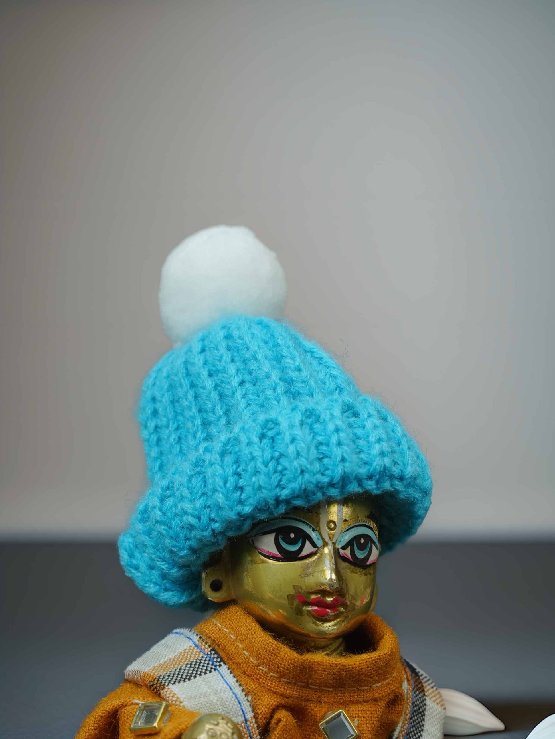 Gopal cap blue wedding winter sherwani Diwali Janmashtami dress ladoo dresses laddu gopal dress thakurji kanha ji bal om poshak mathura online best mandir wholesaler manufacturer