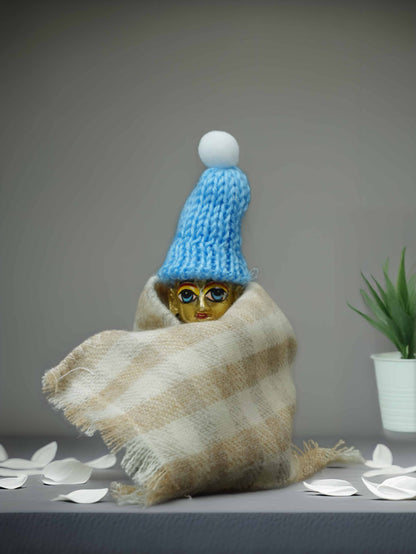 Gopal cap blue wedding winter sherwani Diwali Janmashtami dress ladoo dresses laddu gopal dress thakurji kanha ji bal om poshak mathura online best mandir wholesaler manufacturer