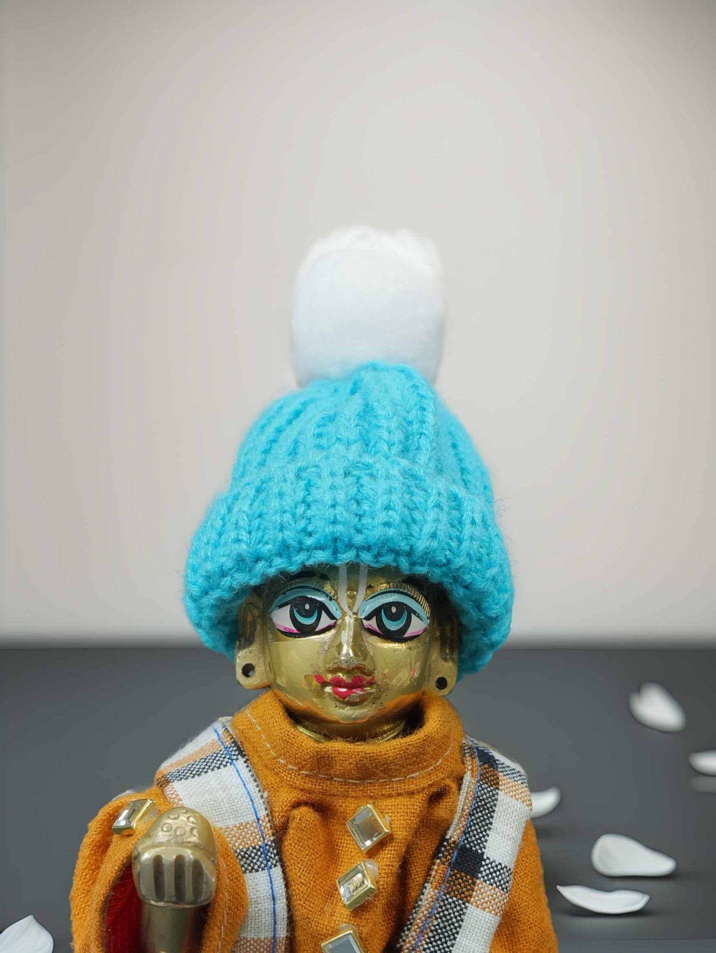 Gopal cap blue wedding winter sherwani Diwali Janmashtami dress ladoo dresses laddu gopal dress thakurji kanha ji bal om poshak mathura online best mandir wholesaler manufacturer