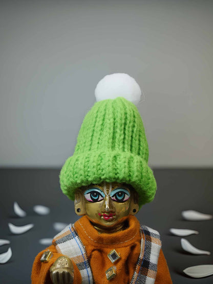 Gopal cap green wedding winter sherwani Diwali Janmashtami dress ladoo dresses laddu gopal dress thakurji kanha ji bal om poshak mathura online best mandir wholesaler manufacturer