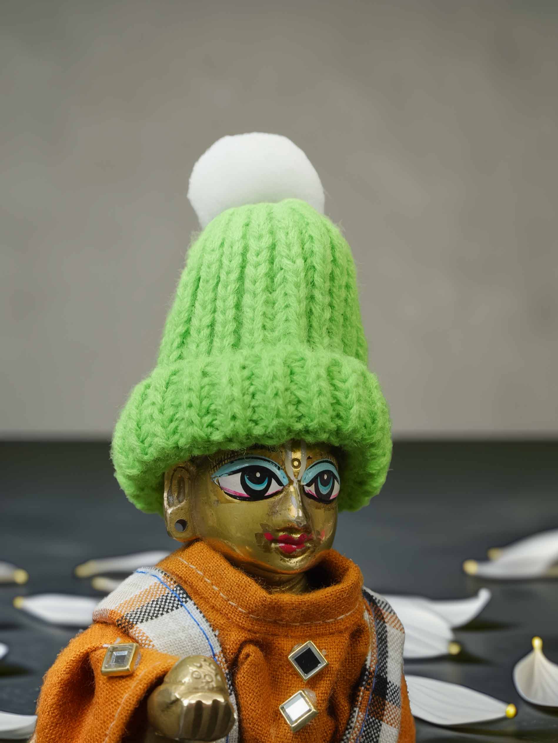 Gopal cap green wedding winter sherwani Diwali Janmashtami dress ladoo dresses laddu gopal dress thakurji kanha ji bal om poshak mathura online best mandir wholesaler manufacturer