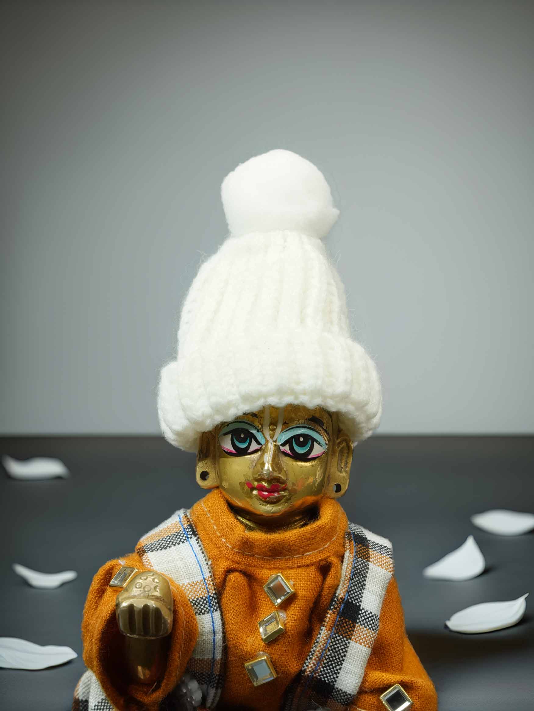 Gopal cap white wedding winter sherwani Diwali Janmashtami dress ladoo dresses laddu gopal dress thakurji kanha ji bal om poshak mathura online best mandir wholesaler manufacturer