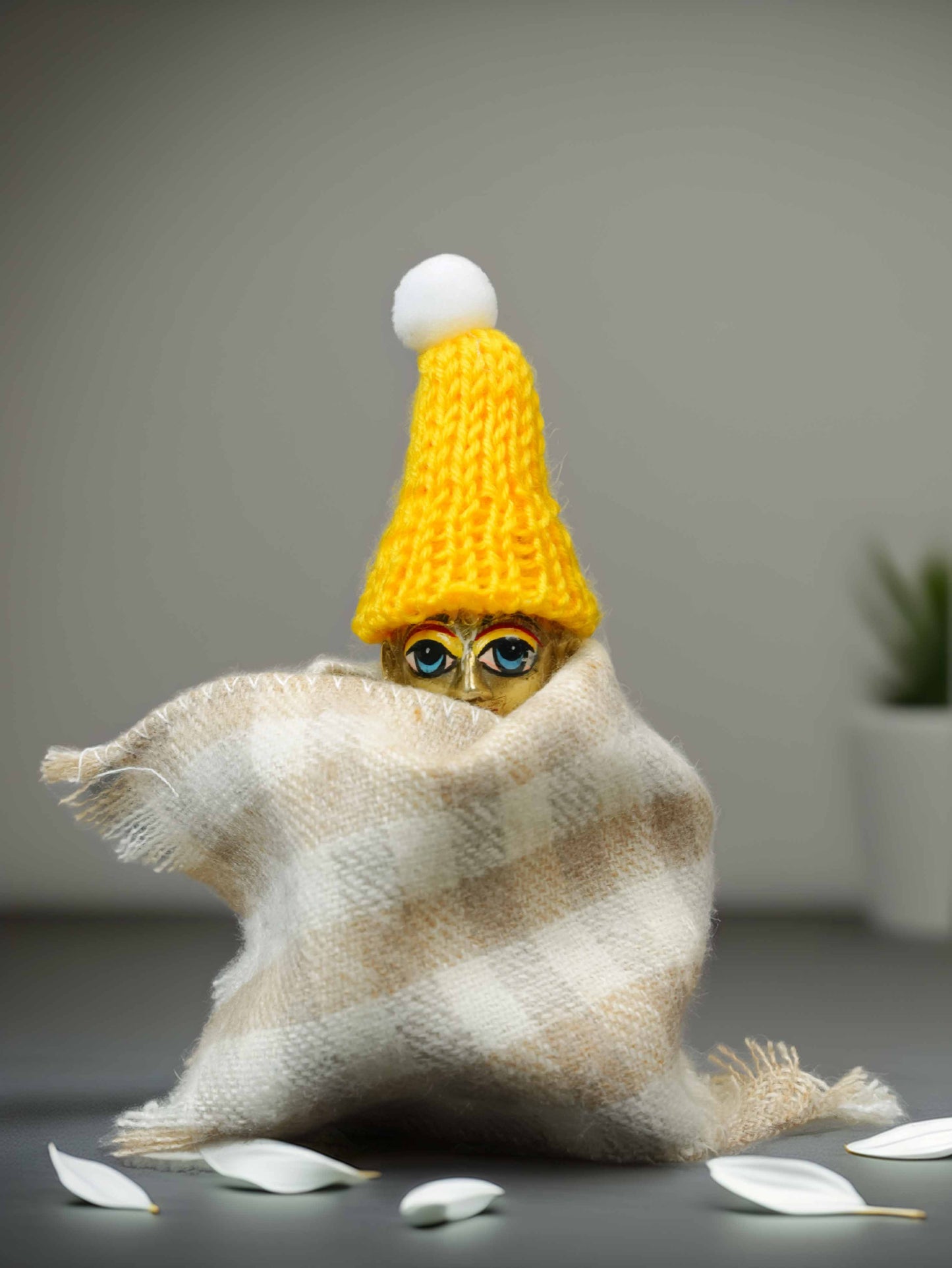 Gopal cap yellow  wedding winter sherwani Diwali Janmashtami dress ladoo dresses laddu gopal dress thakurji kanha ji bal om poshak mathura online best mandir wholesaler manufacturer