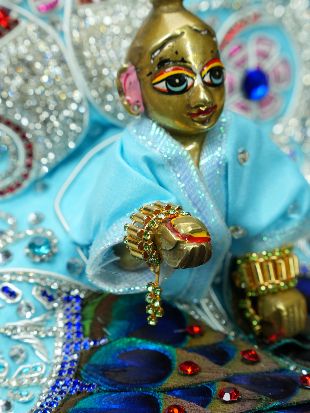 Laddu Gopal Dresses Online in India Winter Dress for Poshak Thakurji Kanha Ji Accessories Dhoti Kurta Set Pajama Aasan Janmashtami Special Summer Shringar Fancy Jacket Premium Festival Bistar Combo om poshak kanha thakurji bal lala lalla ladoo