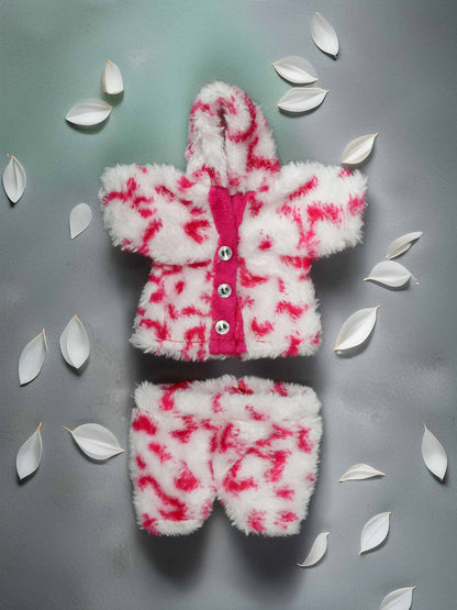 Gulabi Hoodie laddu gopal dress thakurji kanha ji bal om poshak mathura online best dresses winter