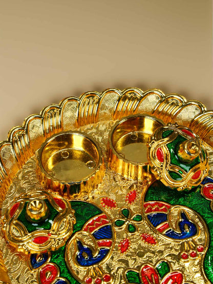 Holi Pooja Thali Diwali Janmashtami dress ladoo dresses laddu gopal dress thakurji kanha ji bal om poshak mathura online best mandir wholesaler manufacturer