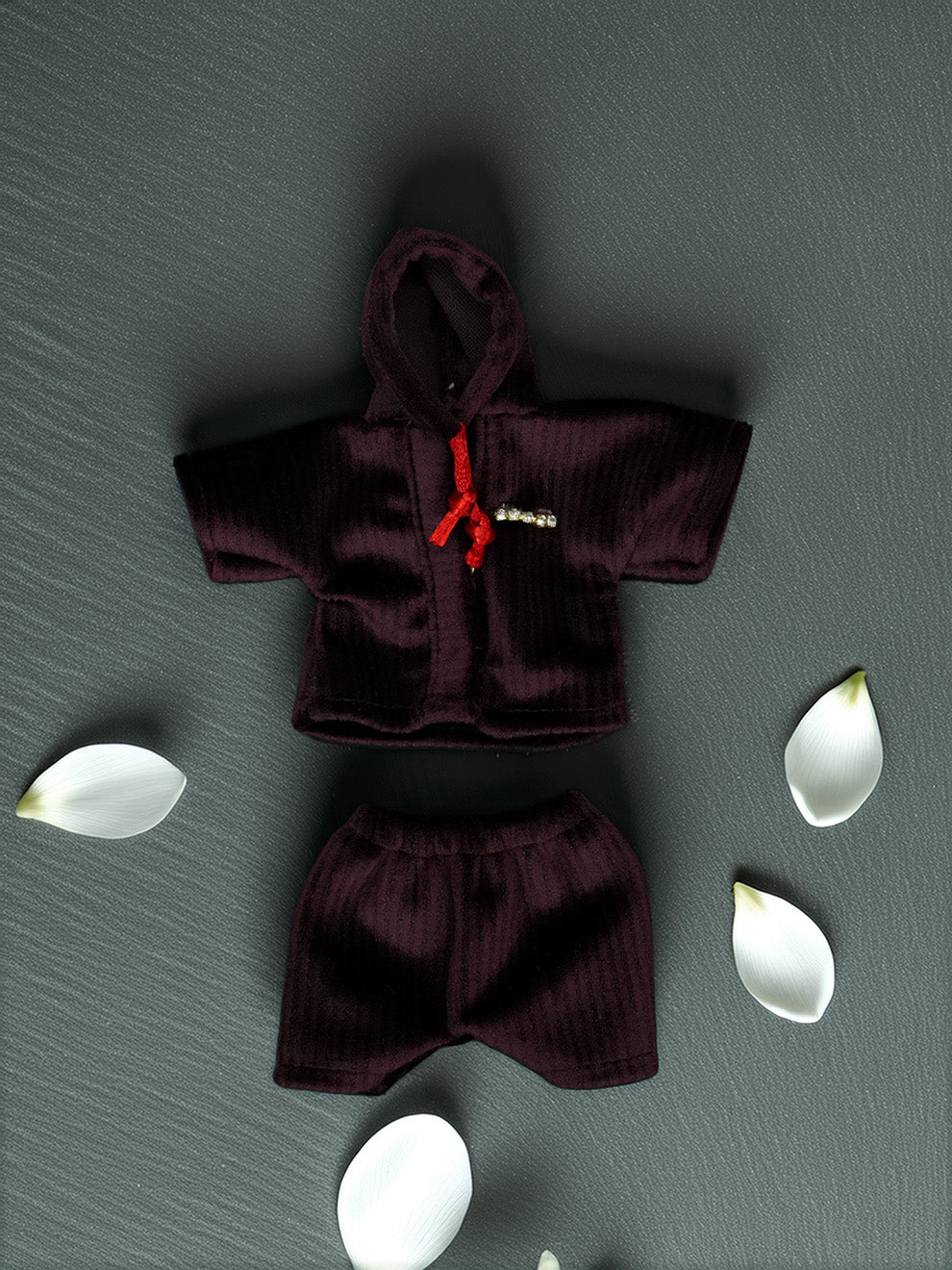 Hoodie winter purple diwali dress ladoo dresses laddu gopal dress thakurji kanha ji bal om poshak mathura online best mandir decoration home