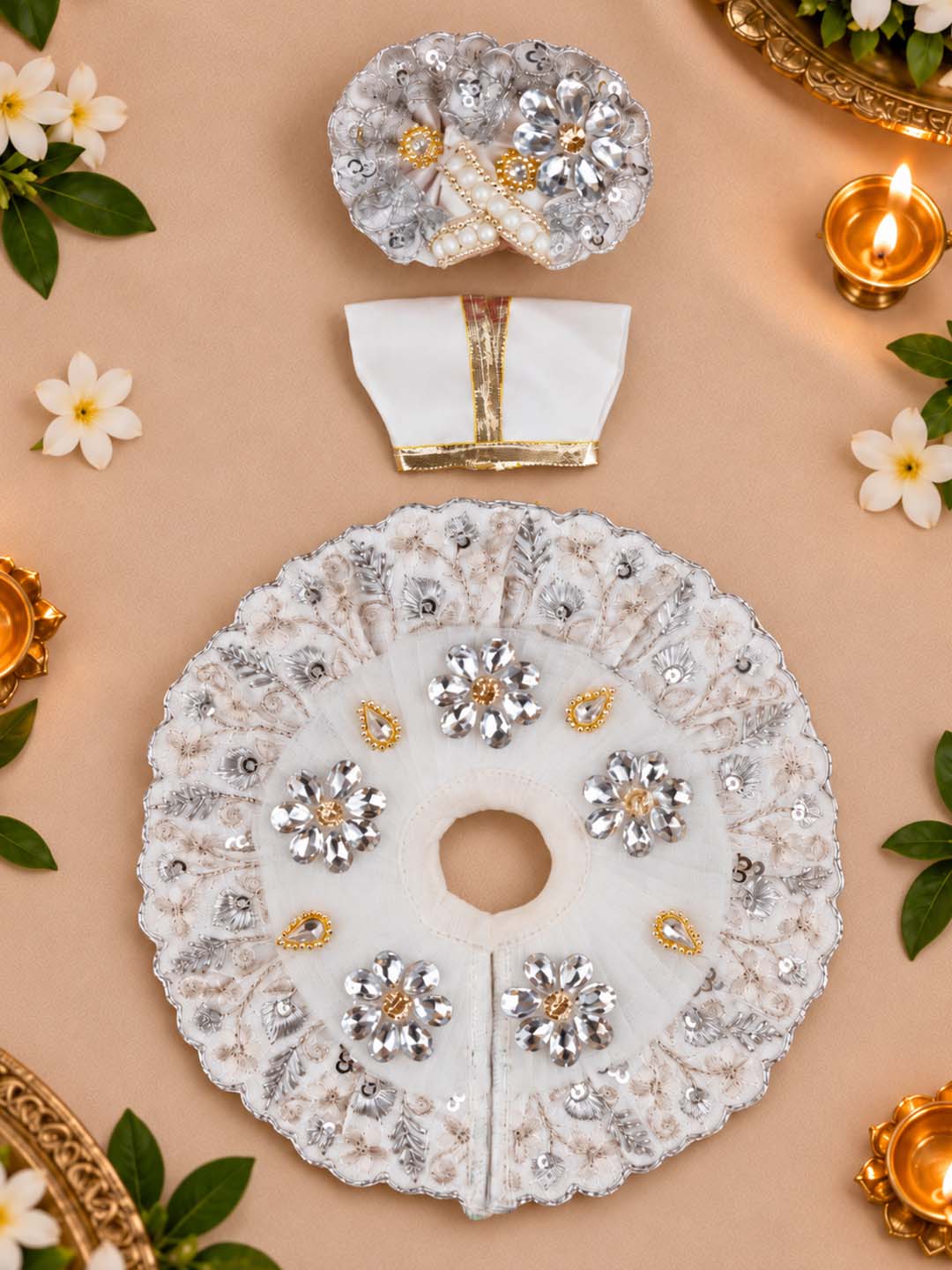 Chandramahima Heavy 3 Pc Laddu Gopal Poshak — product image 6