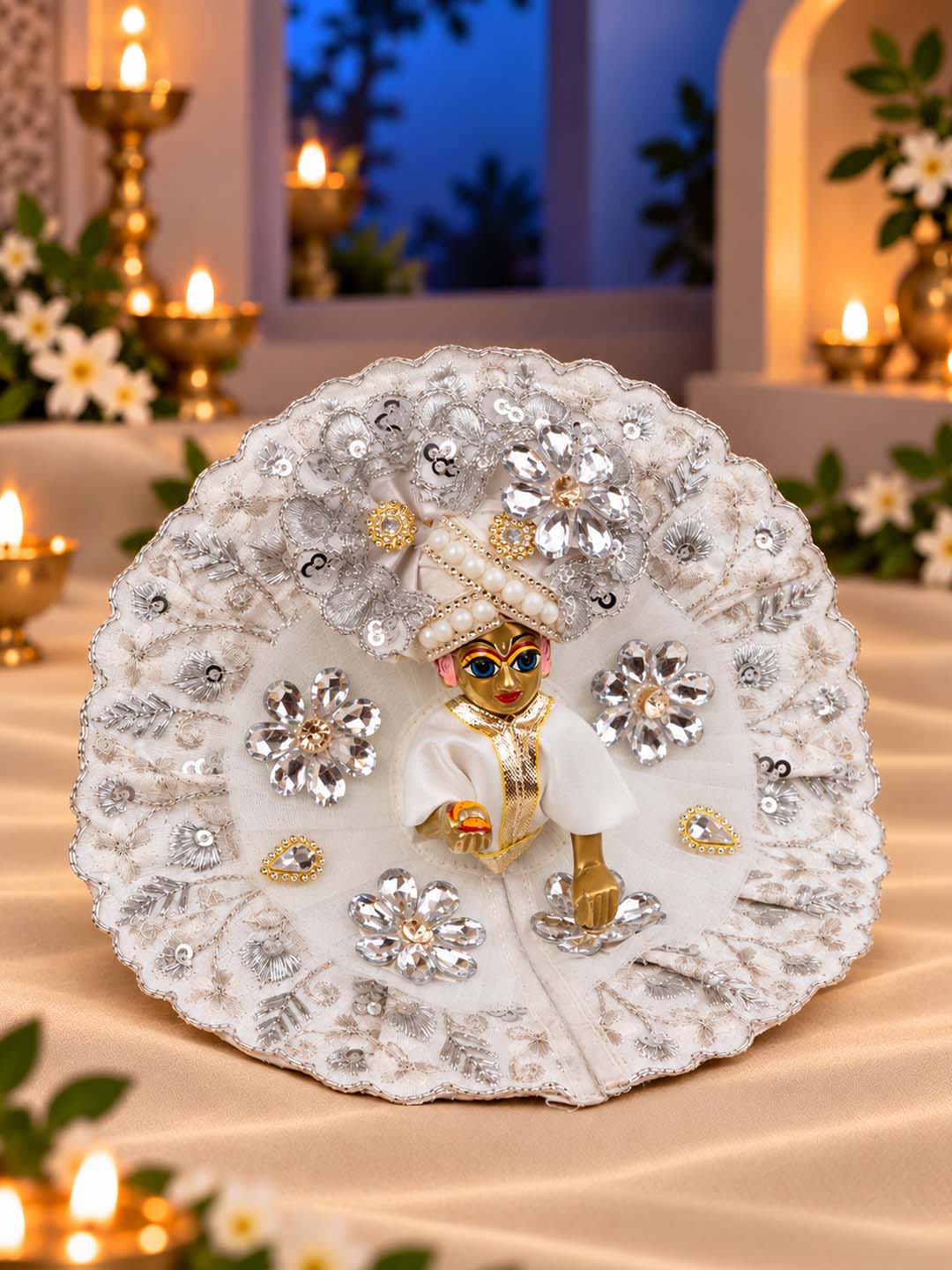 Chandramahima Heavy 3 Pc Laddu Gopal Poshak — product image 3