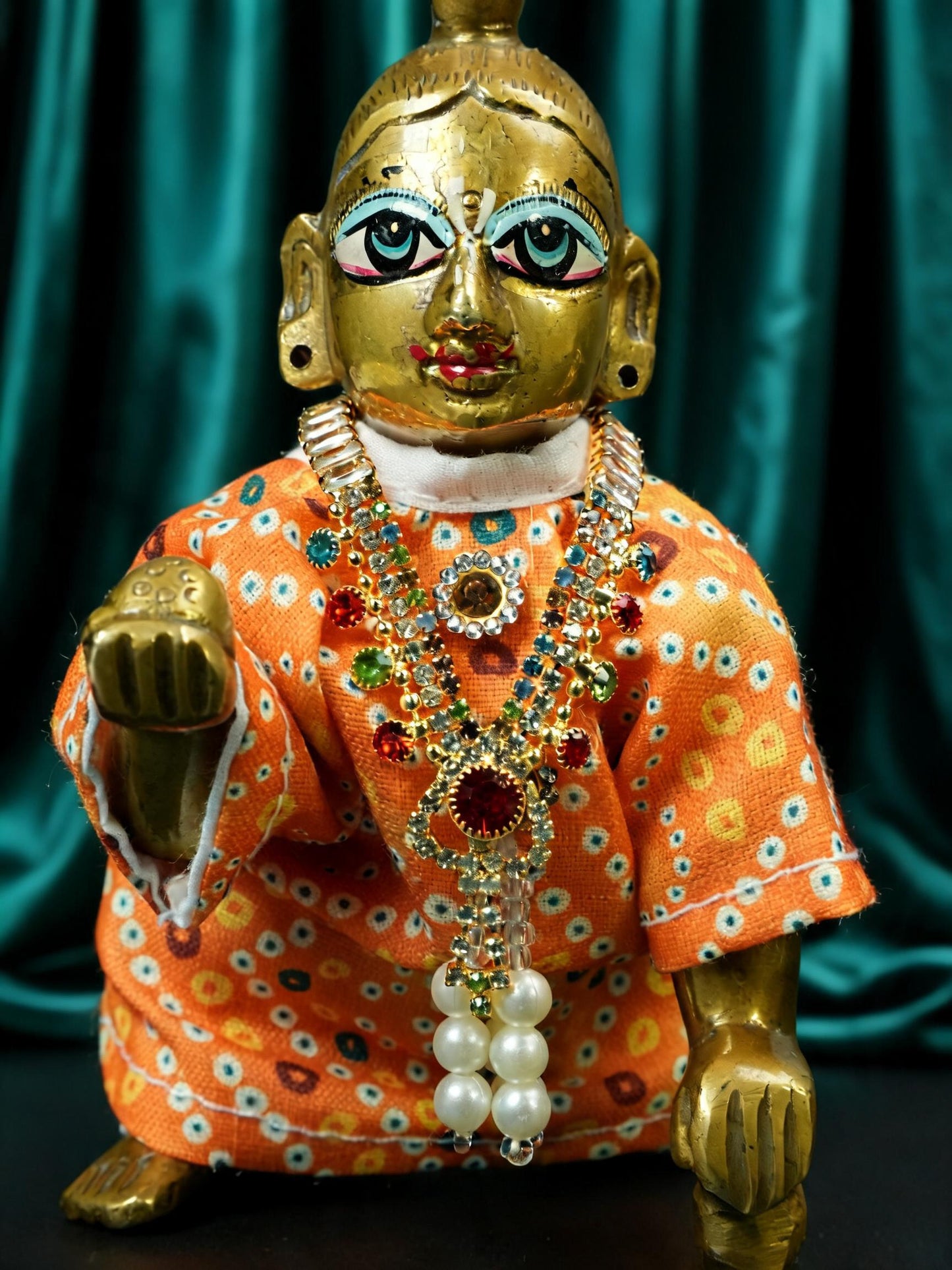 Laddu Gopal Dresses Online in India Winter Dress for Poshak Thakurji Kanha Ji Accessories Dhoti Kurta Set Pajama Aasan Janmashtami Special Summer Shringar Fancy Jacket Premium Festival Bistar Combo om poshak kanha thakurji bal lala lalla ladoo