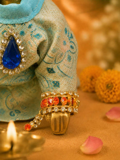 Manibandh Kangan o Laddu Gopal Dresses Online in India Winter Dress for Poshak Thakurji Kanha Ji Accessories Dhoti Kurta Set Pajama Aasan Janmashtami Special Summer Shringar Fancy Jacket Premium Festival Bistar Combo om poshak kanha thakurji bal lala lalla ladoo