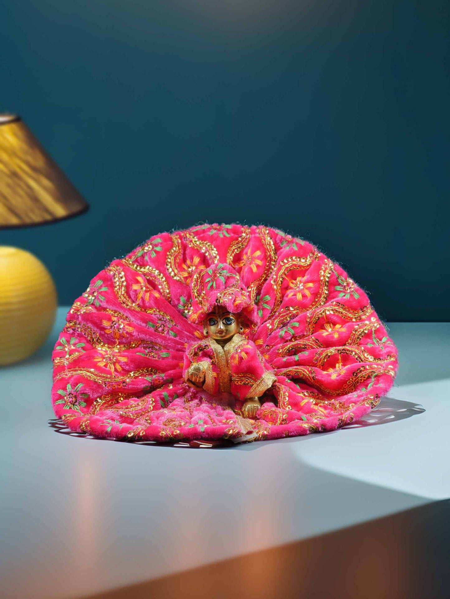 Manjari Gol wedding winter sherwani Diwali Janmashtami dress ladoo dresses laddu gopal dress thakurji kanha ji bal om poshak mathura online best mandir wholesaler manufacturer