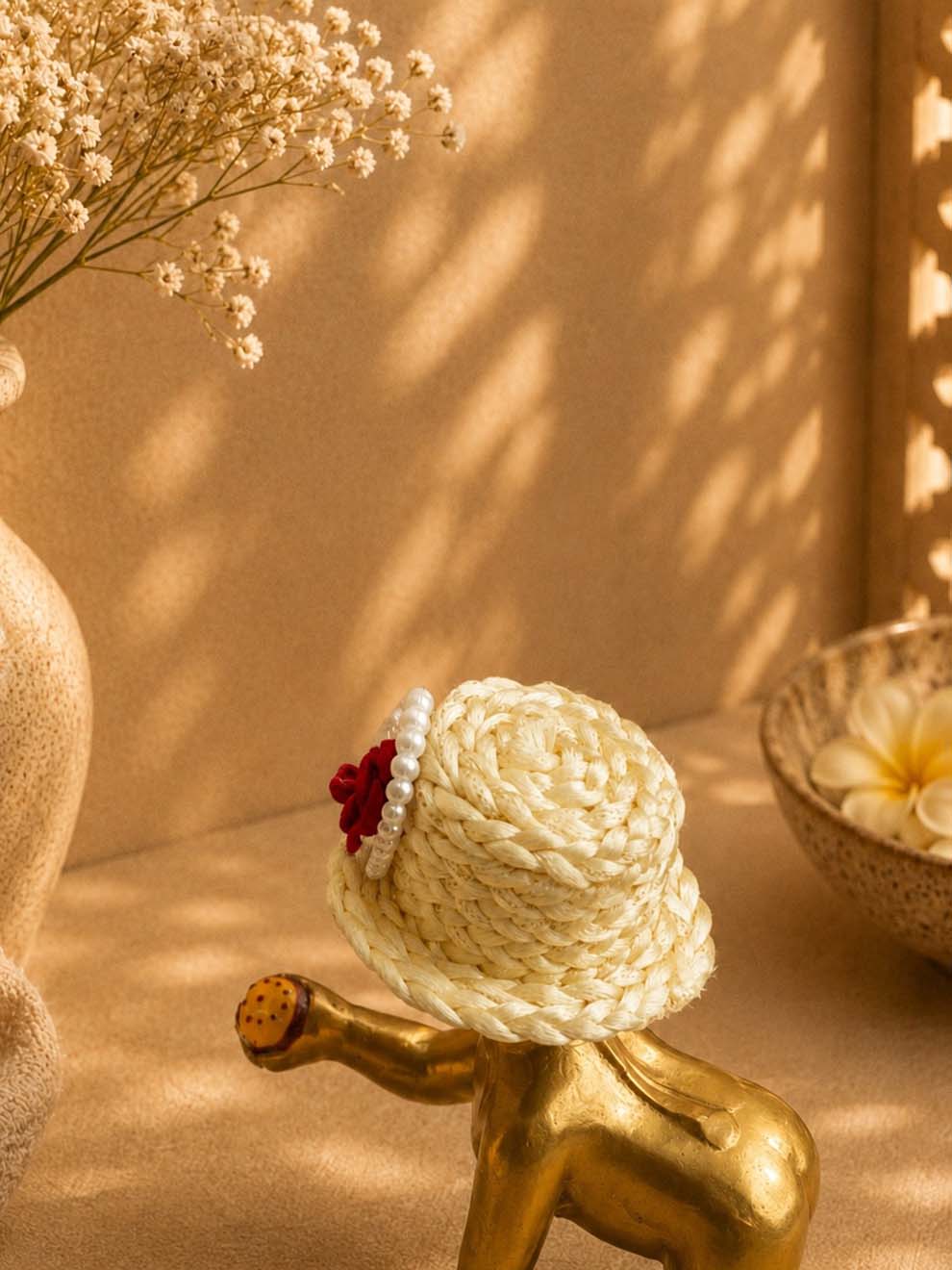 Mukutika cap cr Laddu Gopal Dresses Online in India Winter Dress for Poshak Thakurji Kanha Ji Accessories Dhoti Kurta Set Pajama Aasan Janmashtami Special Summer Shringar Fancy Jacket Premium Festival Bistar Combo om poshak kanha thakurji bal lala lalla ladoo
