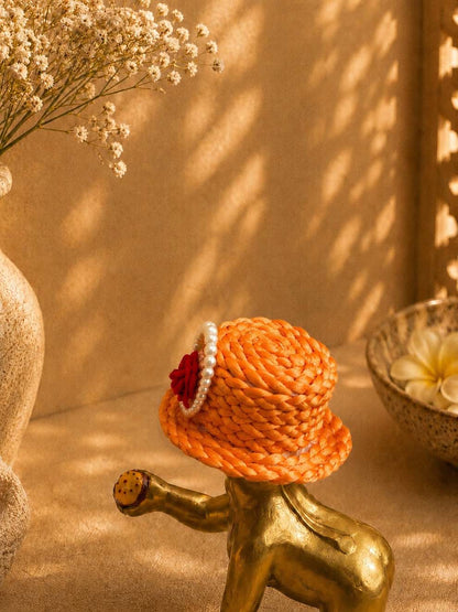 Mukutika cap o Laddu Gopal Dresses Online in India Winter Dress for Poshak Thakurji Kanha Ji Accessories Dhoti Kurta Set Pajama Aasan Janmashtami Special Summer Shringar Fancy Jacket Premium Festival Bistar Combo om poshak kanha thakurji bal lala lalla ladoo