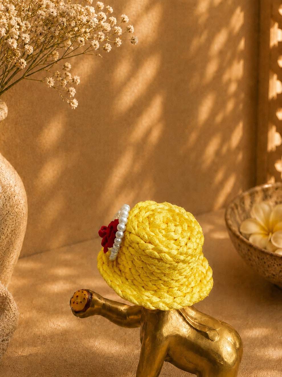 Mukutika cap y Laddu Gopal Dresses Online in India Winter Dress for Poshak Thakurji Kanha Ji Accessories Dhoti Kurta Set Pajama Aasan Janmashtami Special Summer Shringar Fancy Jacket Premium Festival Bistar Combo om poshak kanha thakurji bal lala lalla ladoo