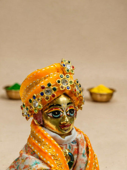 Nandlal pagdi braj holi Diwali Janmashtami dress ladoo dresses laddu gopal dress thakurji kanha ji bal om poshak mathura online best mandir wholesaler manufacturer