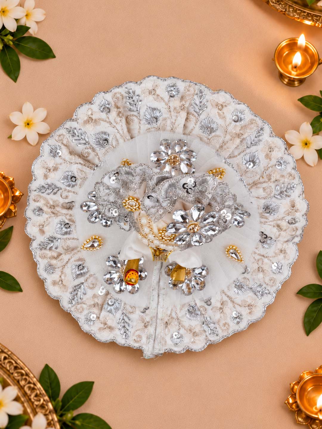 Chandramahima Heavy 3 Pc Laddu Gopal Poshak — product image 5