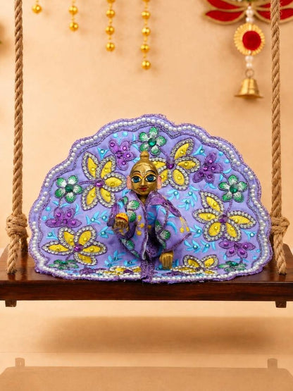 Phollika Fancy P Laddu Gopal Dresses Online in India Winter Dress for Poshak Thakurji Kanha Ji Accessories Dhoti Kurta Set Pajama Aasan Janmashtami Special Summer Shringar Fancy Jacket Premium Festival Bistar Combo om poshak kanha thakurji bal lala lalla ladoo
