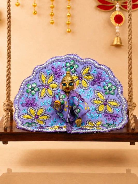 Phollika Fancy P Laddu Gopal Dresses Online in India Winter Dress for Poshak Thakurji Kanha Ji Accessories Dhoti Kurta Set Pajama Aasan Janmashtami Special Summer Shringar Fancy Jacket Premium Festival Bistar Combo om poshak kanha thakurji bal lala lalla ladoo
