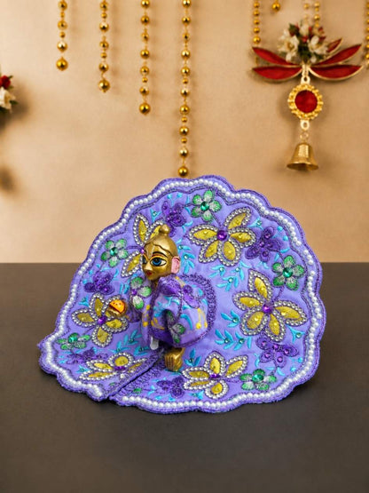 Phollika Fancy P Laddu Gopal Dresses Online in India Winter Dress for Poshak Thakurji Kanha Ji Accessories Dhoti Kurta Set Pajama Aasan Janmashtami Special Summer Shringar Fancy Jacket Premium Festival Bistar Combo om poshak kanha thakurji bal lala lalla ladoo
