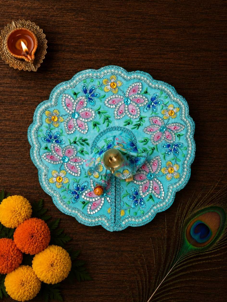 Phollika Fancy b Laddu Gopal Dresses Online in India Winter Dress for Poshak Thakurji Kanha Ji Accessories Dhoti Kurta Set Pajama Aasan Janmashtami Special Summer Shringar Fancy Jacket Premium Festival Bistar Combo om poshak kanha thakurji bal lala lalla ladoo