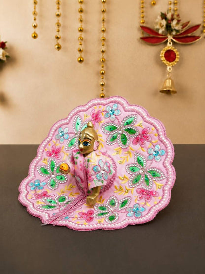 Phoolika Fancy p Laddu Gopal Dresses Online in India Winter Dress for Poshak Thakurji Kanha Ji Accessories Dhoti Kurta Set Pajama Aasan Janmashtami Special Summer Shringar Fancy Jacket Premium Festival Bistar Combo om poshak kanha thakurji bal lala lalla ladoo