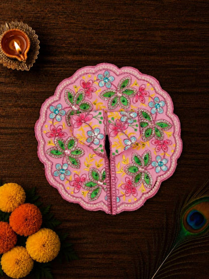 Phoolika Fancy p Laddu Gopal Dresses Online in India Winter Dress for Poshak Thakurji Kanha Ji Accessories Dhoti Kurta Set Pajama Aasan Janmashtami Special Summer Shringar Fancy Jacket Premium Festival Bistar Combo om poshak kanha thakurji bal lala lalla ladoo