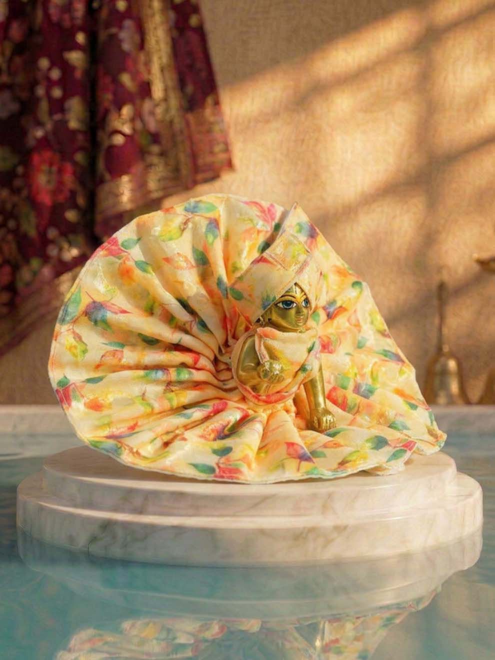 Pushp Laddu Gopal Dresses Online in India Winter Dress for Poshak Thakurji Kanha Ji Accessories Dhoti Kurta Set Pajama Aasan Janmashtami Special Summer Shringar Fancy Jacket Premium Festival Bistar Combo om poshak kanha thakurji bal lala lalla ladoo